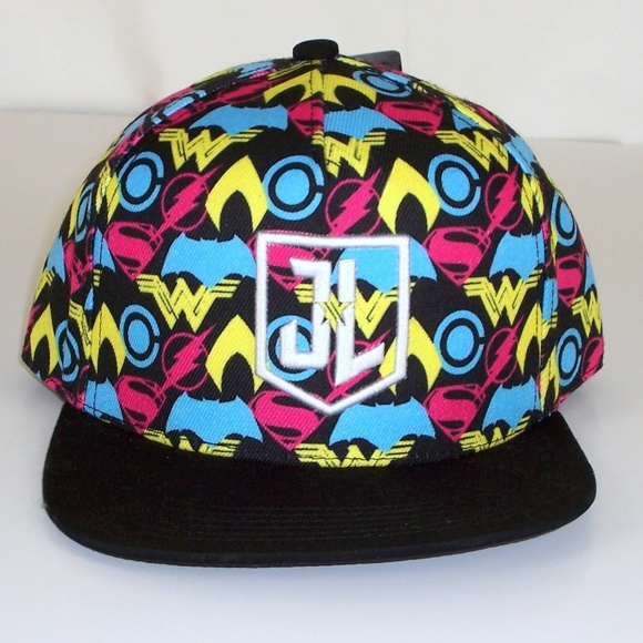 Justice League Snapback Hat 14+ Baseball Cap - Picture 1 of 3